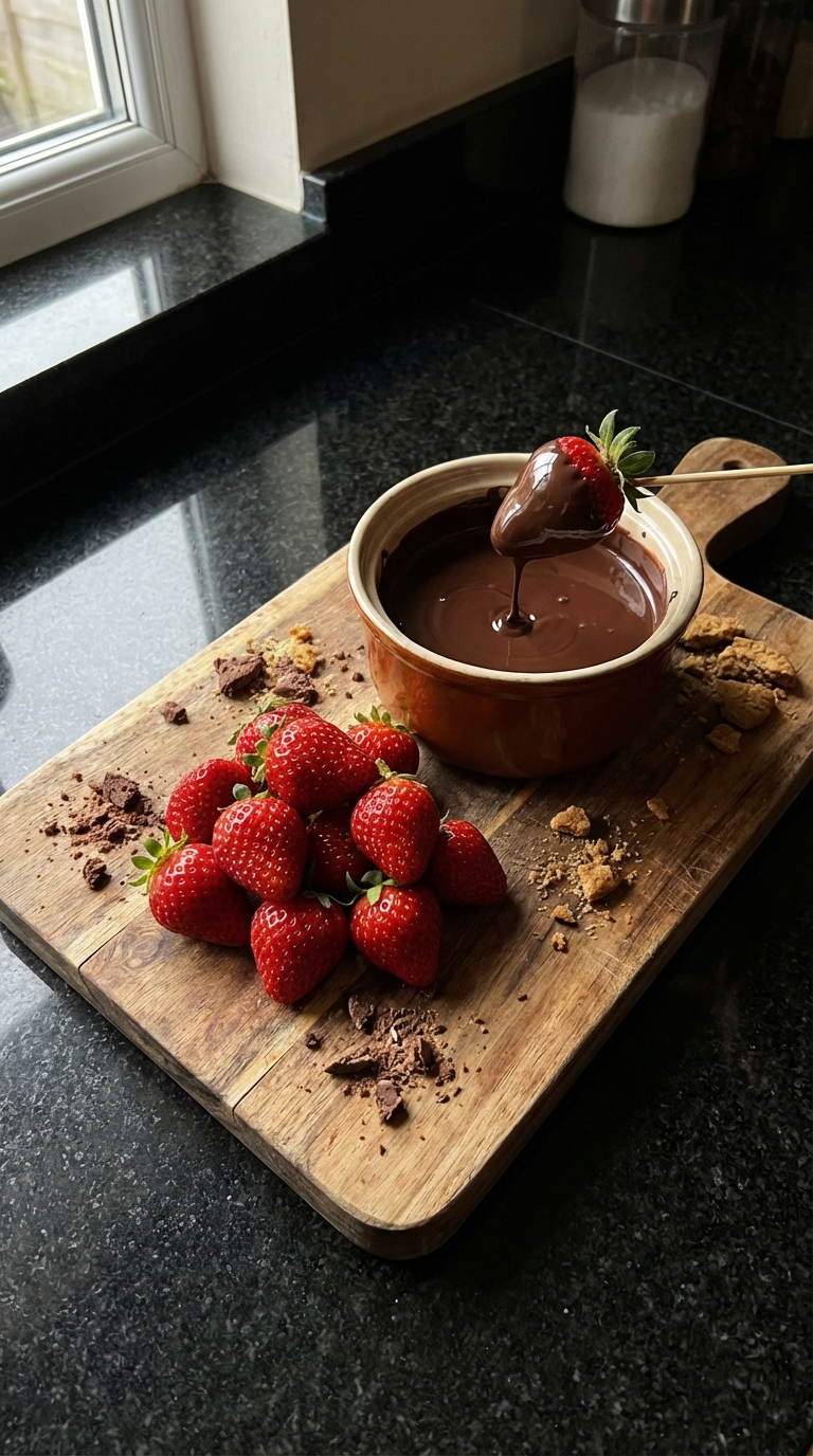 Schoko Erdbeer Fondue Erlebnis​