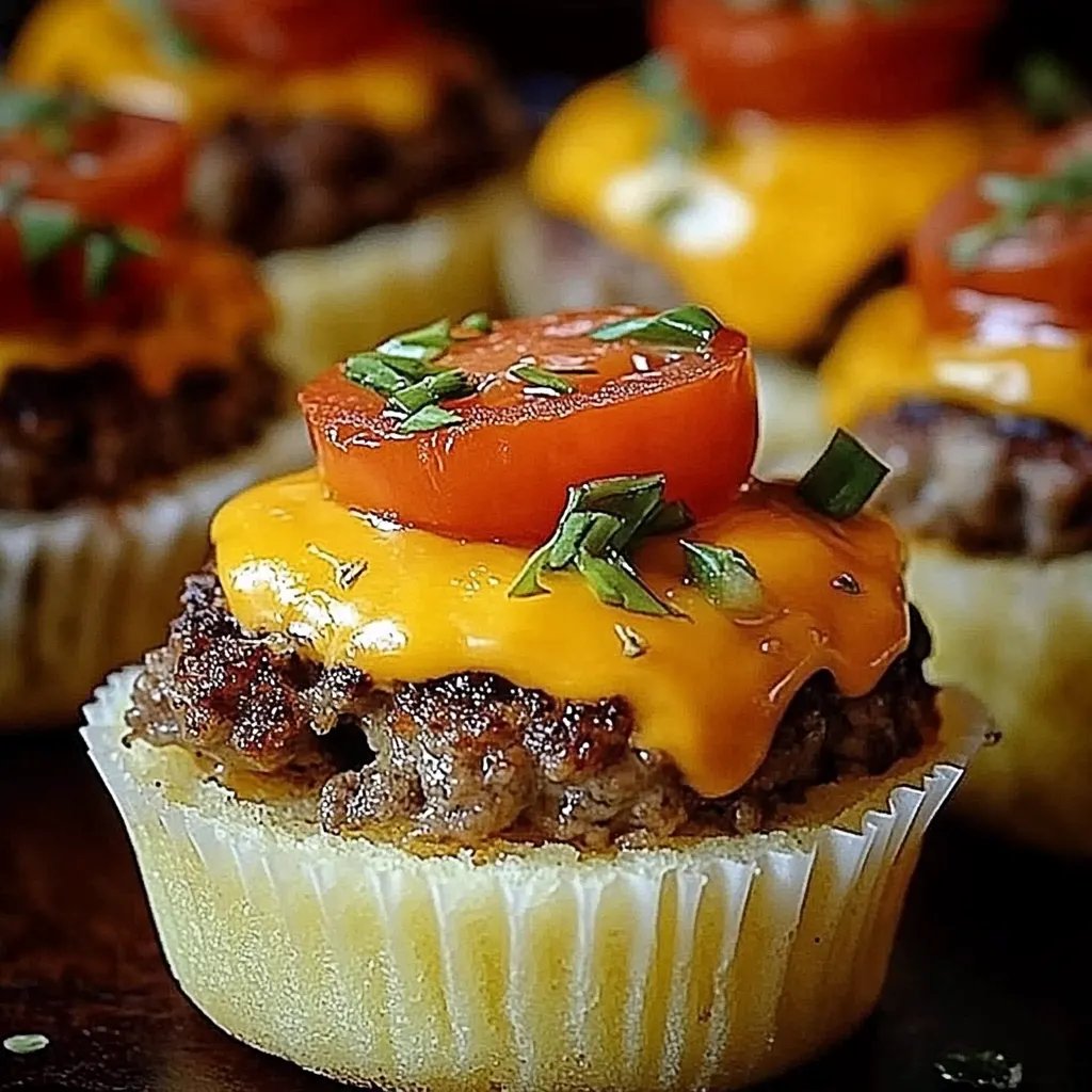 Cheeseburger Muffins: Ein Unglaublich Ultimatives Rezept für 6 Personen