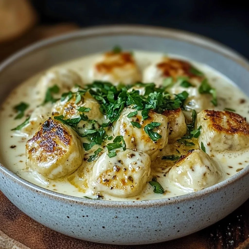 Rosenkohl in Frischkäse Senfsauce