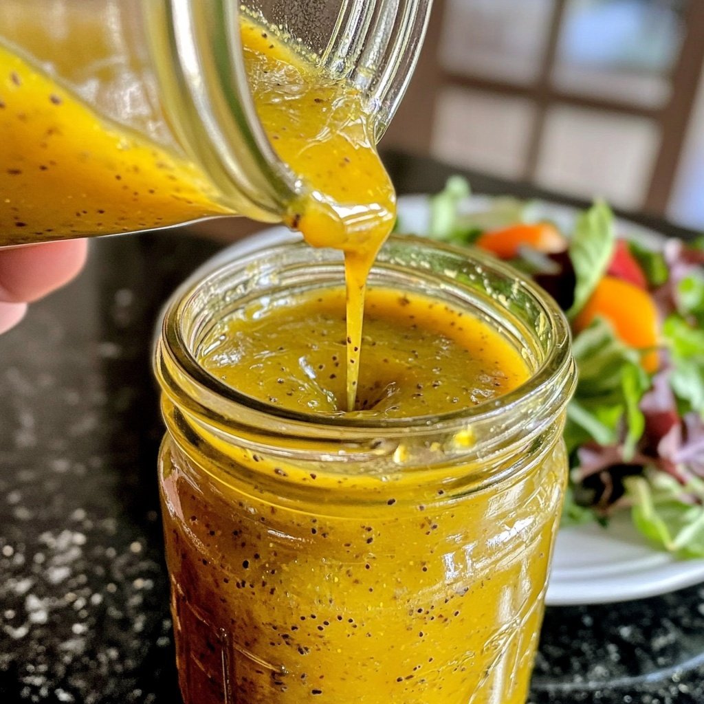 Meyer Zitronen Honig Thymian Vinaigrette