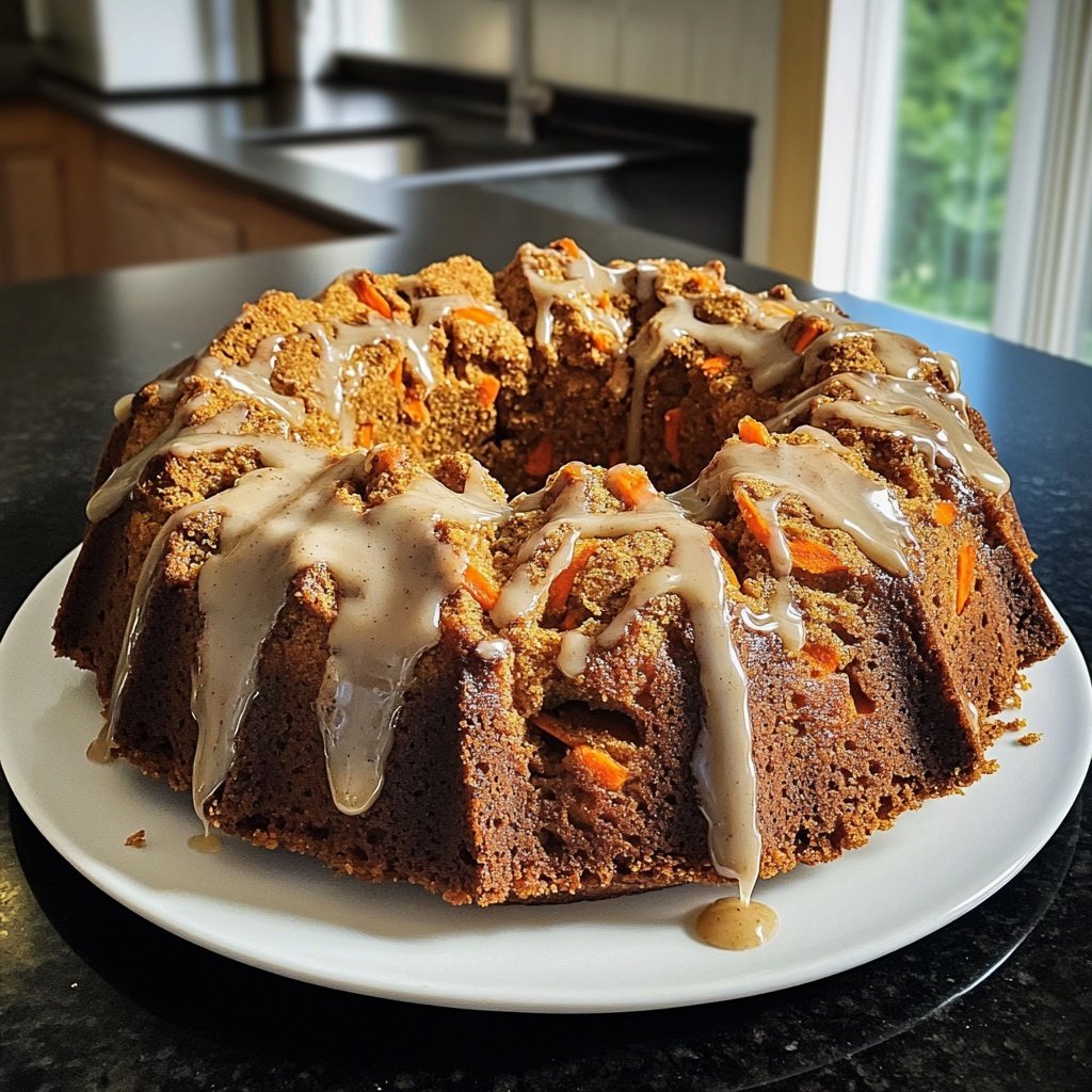 Steinbock Gewürzter Karotten Bundkuchen