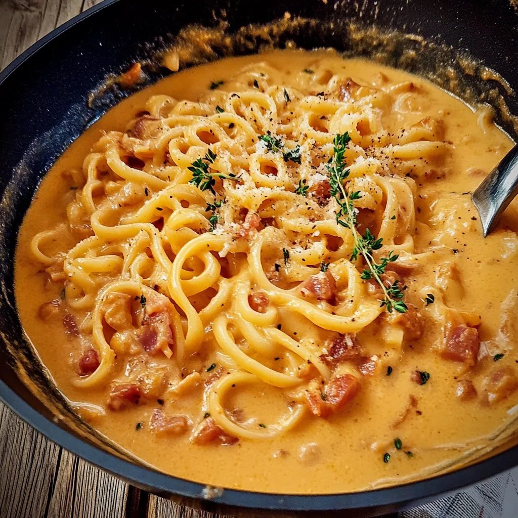 Pasta med Bacon: Ett fantastiskt ultimat recept som kommer att överraska dig