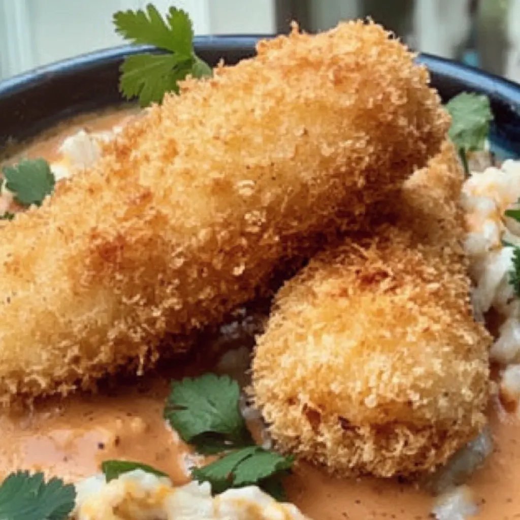 Krispig kyckling med indisk sås: Ett fantastiskt ultimat recept