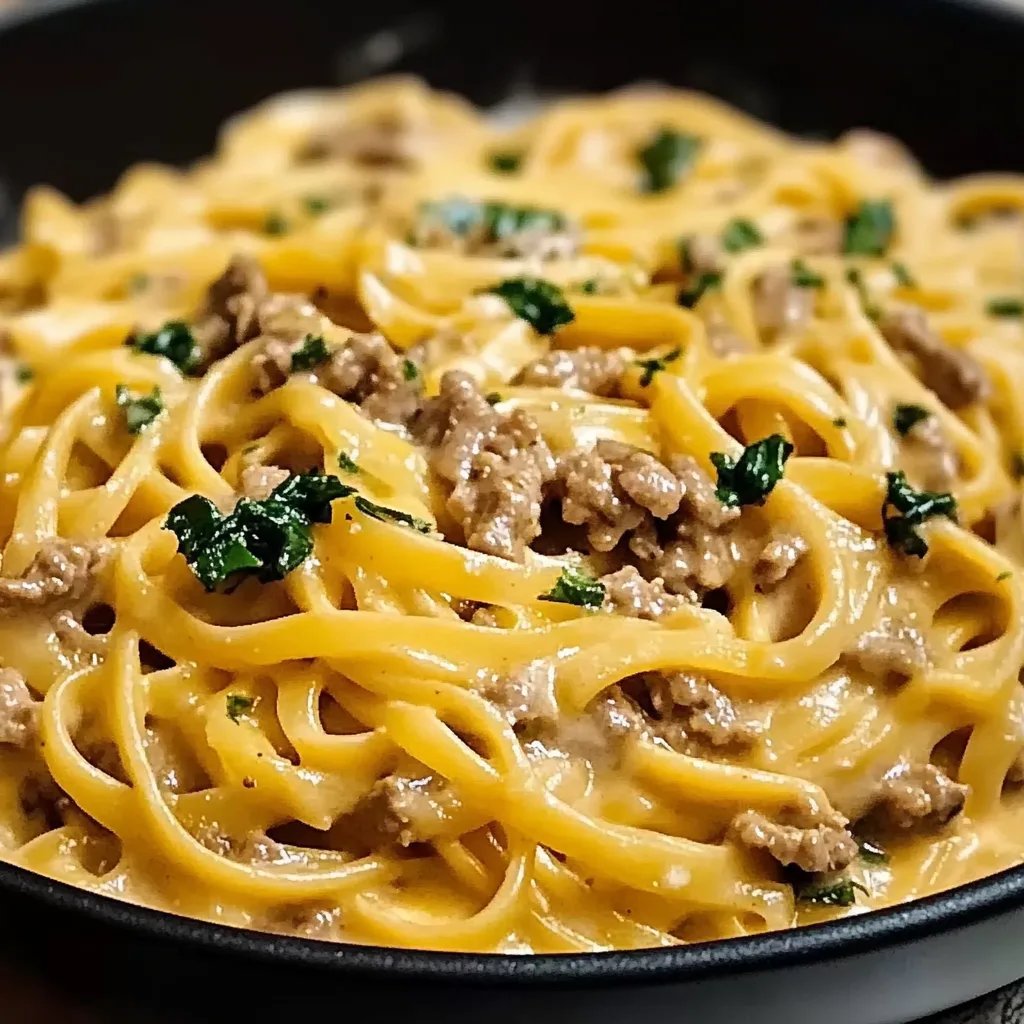 Pasta med nötkött och vitlökssmör: Ett fantastiskt ultimat recept