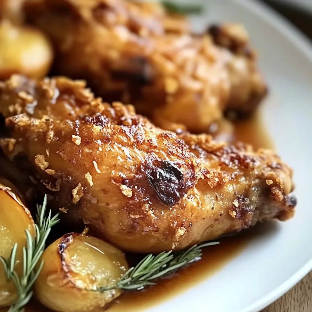 Knusprig gebratenes Hähnchen: Ein Unglaublich Ultimativer Genuss für 4 Personen