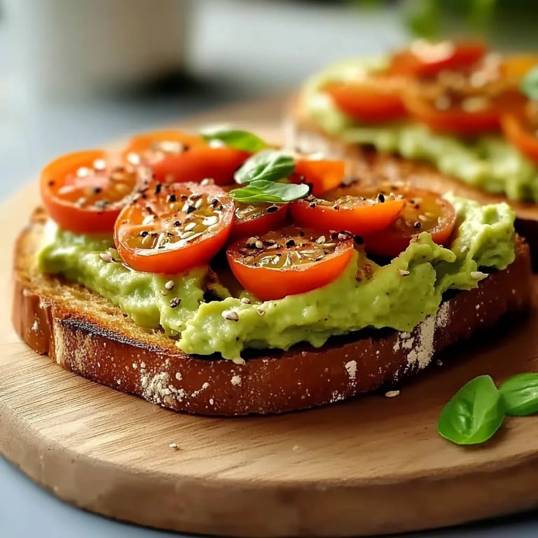 Smakrik avokadotoast med körsbärstomater: Ett fantastiskt ultimat recept