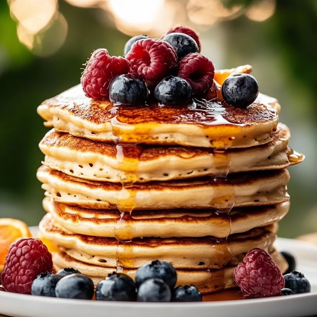Kärnmjölkspannkakor med blandade bär: Ett fantastiskt ultimat recept