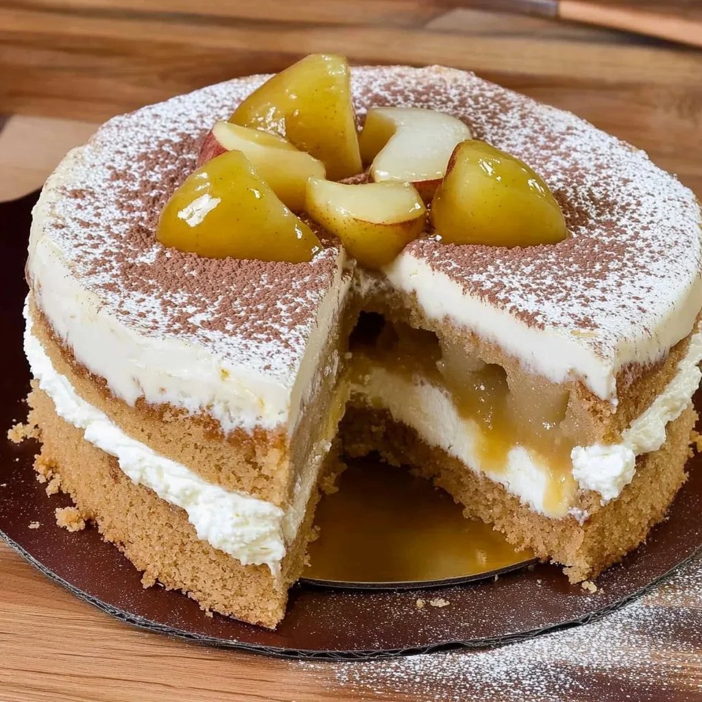 Apfeltorte mit Sahnecreme und Spekulatius: Ein Unglaubliches Ultimatives Rezept