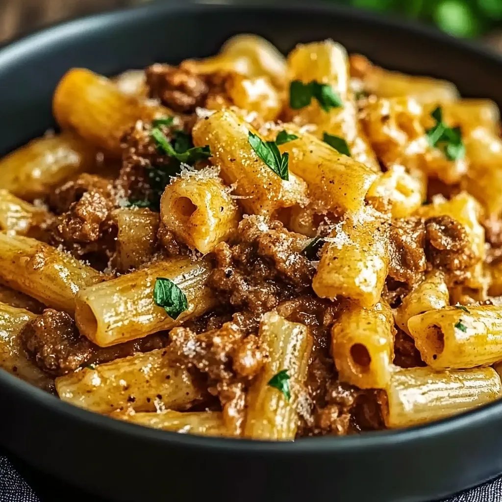 Krämig vitlöksbiff pasta: Ett fantastiskt, ultimat recept