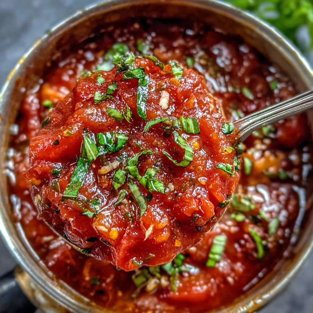 Traditionelle Marinara Soße