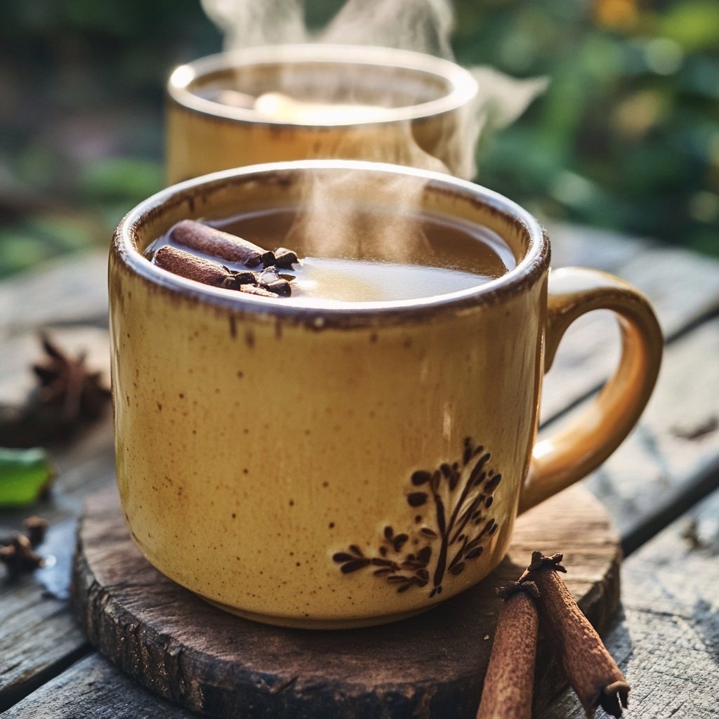 Punsch mit Zimt und Nelken