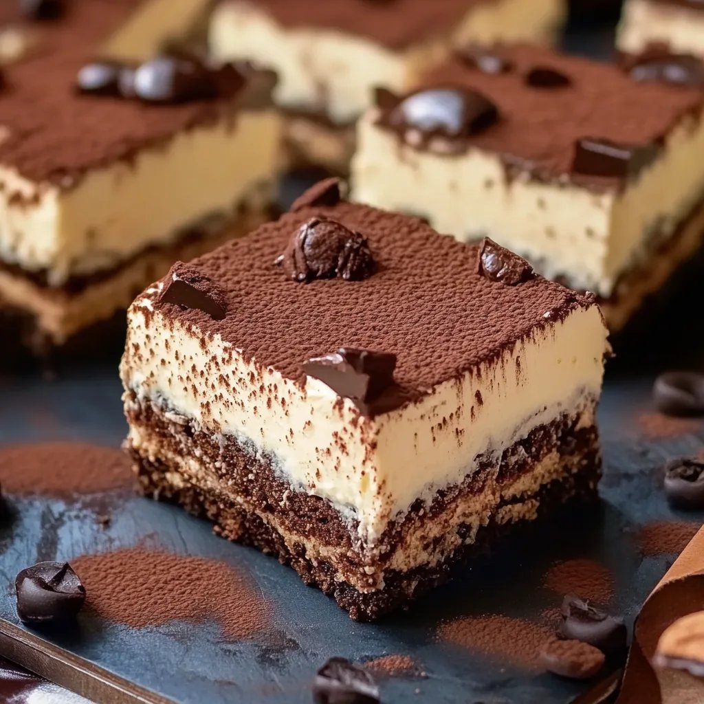 Tiramisu-Brownies