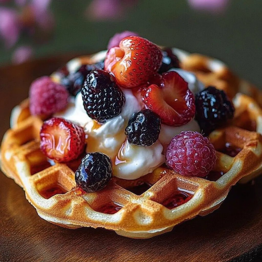 Fluffiga våfflor med keso och moln: Ett fantastiskt ultimativt recept