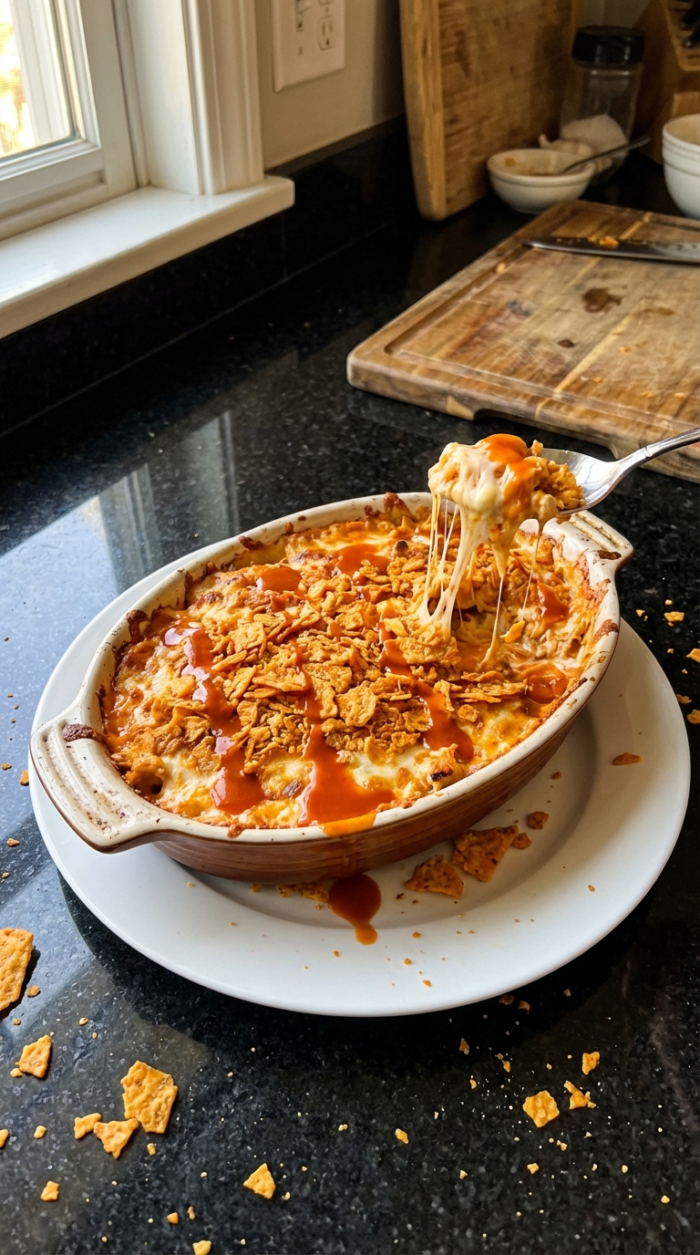 Buffalo Hähnchen Doritos Auflauf​