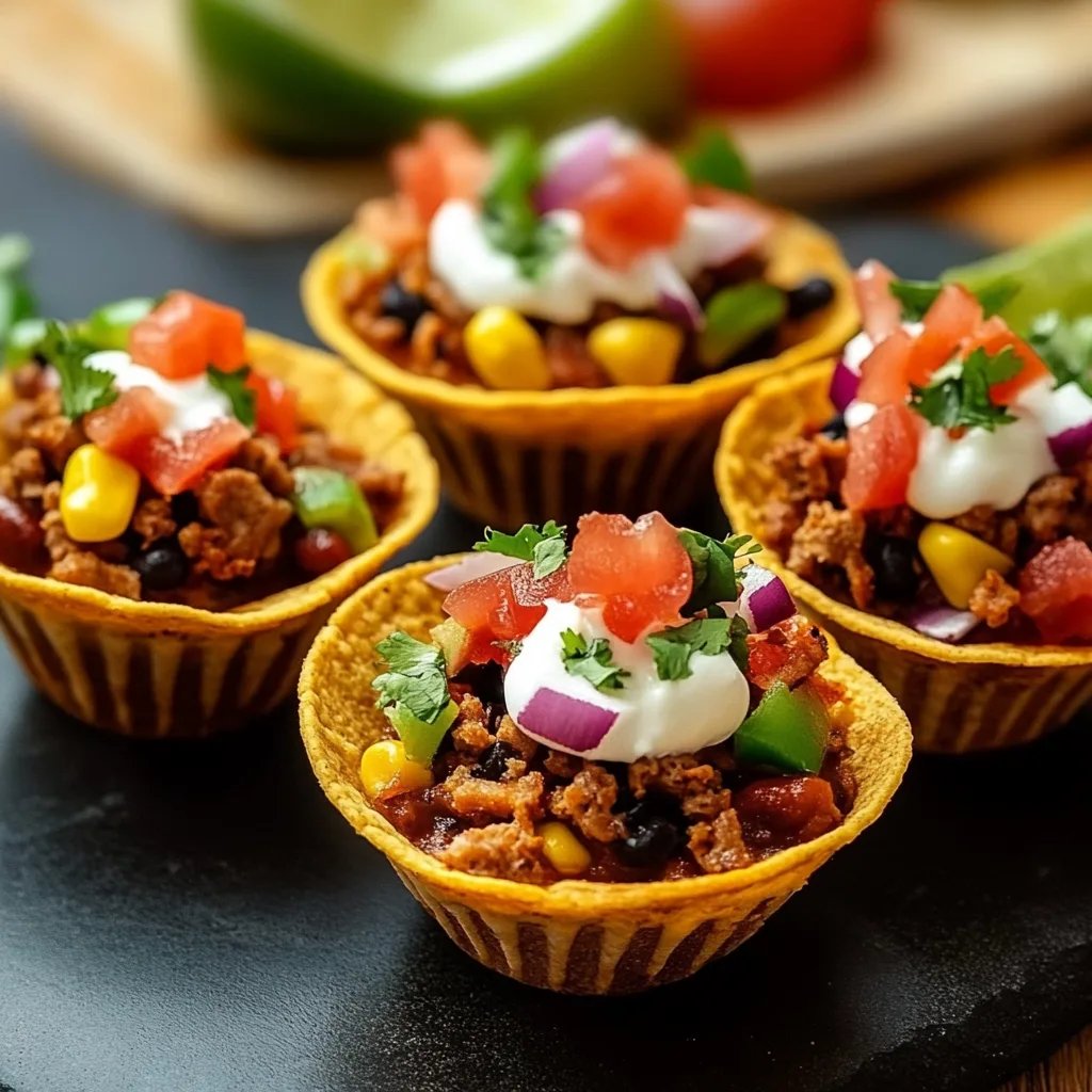 Taco Muffins: Ein Unglaubliches Ultimatives Rezept für 4 Personen