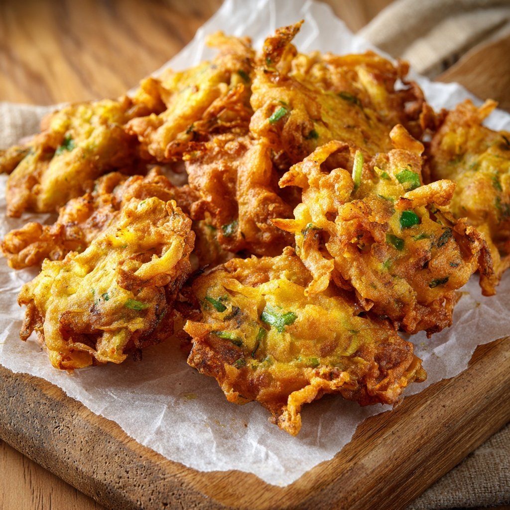 Knuspriger Gemüse Pakora Snack