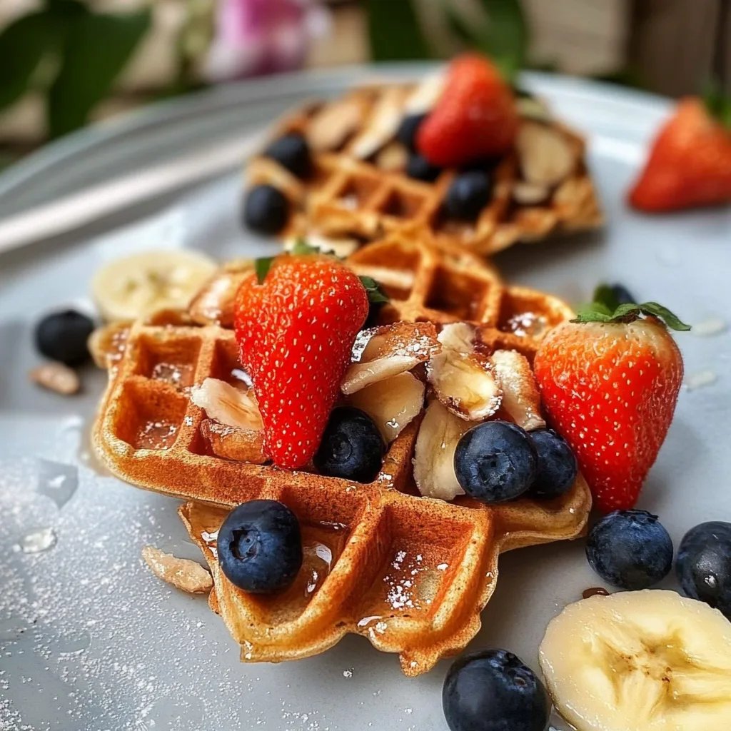 Havermoutvåfflor med banan: Ett underbart ultimat recept