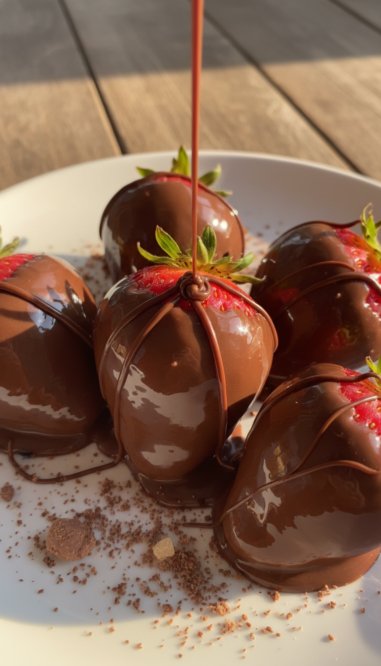 Traumhafte Dubai Schoko Erdbeeren​