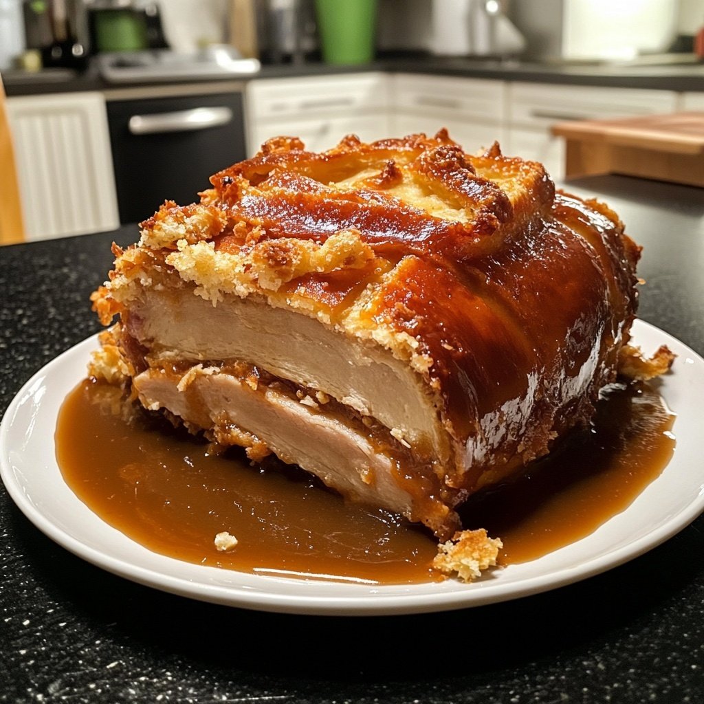 Weihnachtsgans mit Rotkohl