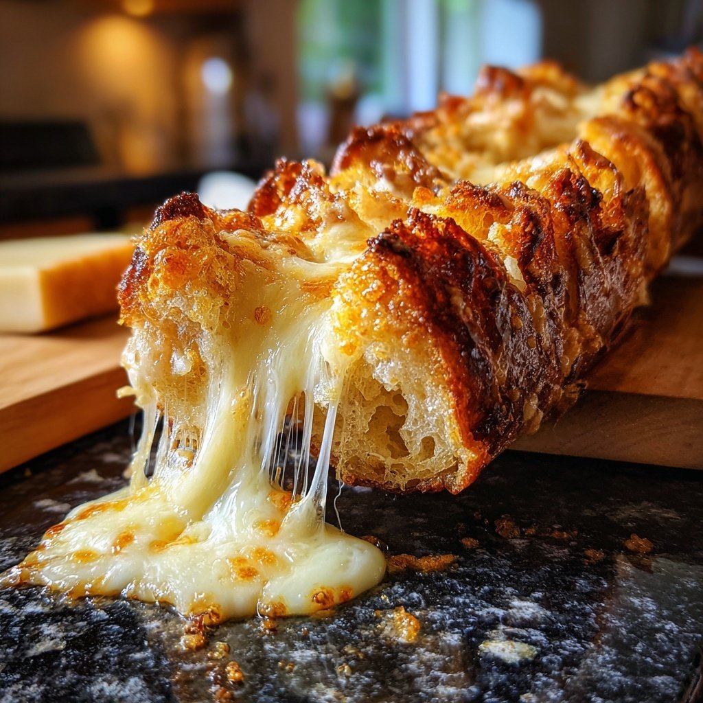 Fondue Beilage knuspriges Baguette