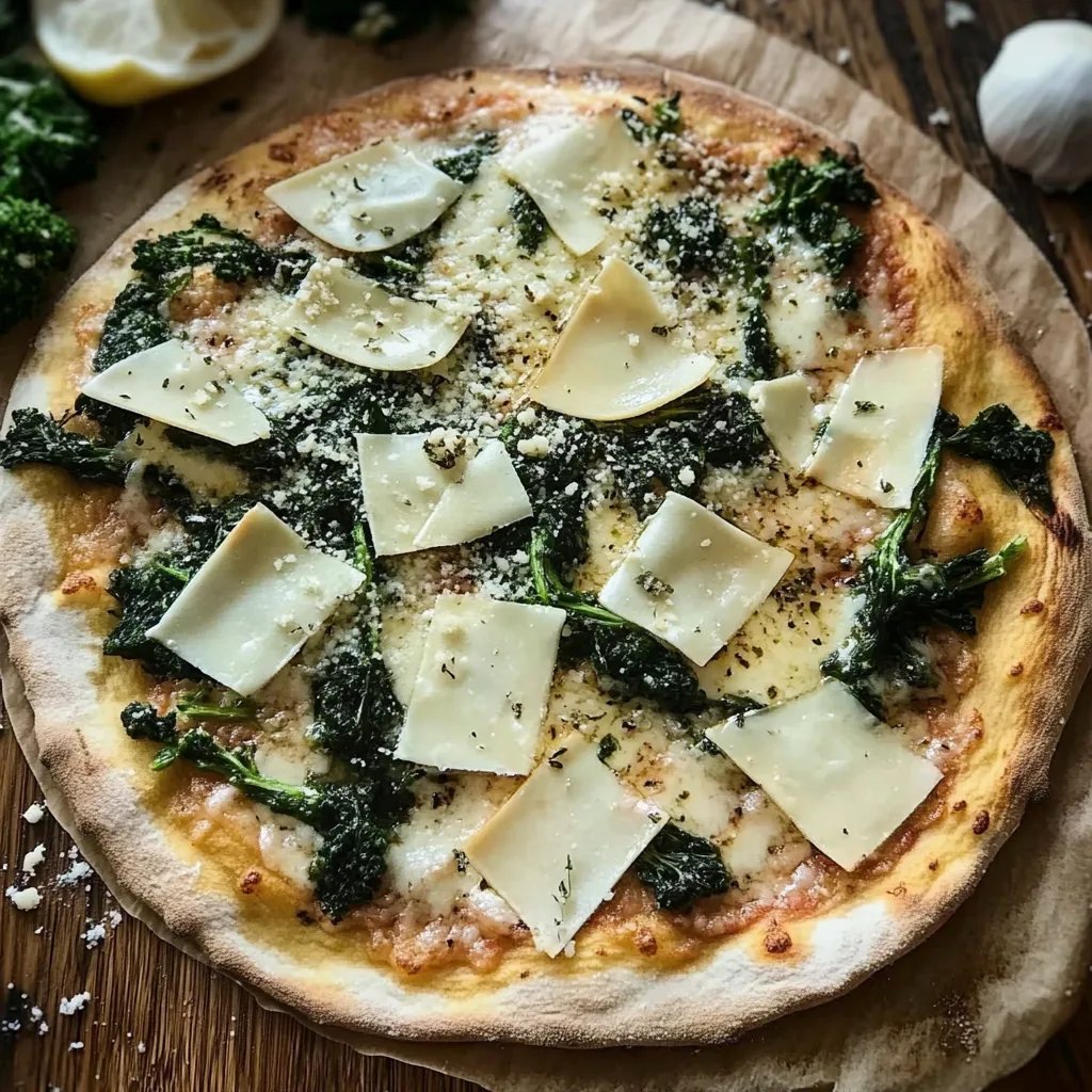 Libapizza med parmesan och grönkål: Ett underbart ultimativt recept