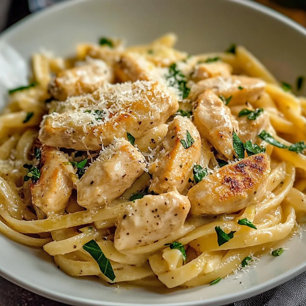 Easy Garlic Parmesan Chicken Pasta: Ein Unglaubliches Ultimatives Rezept für 30 Minuten