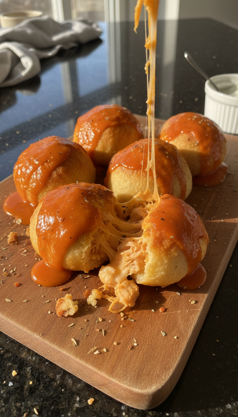 Buffalo Hähnchen Käse Bomben​