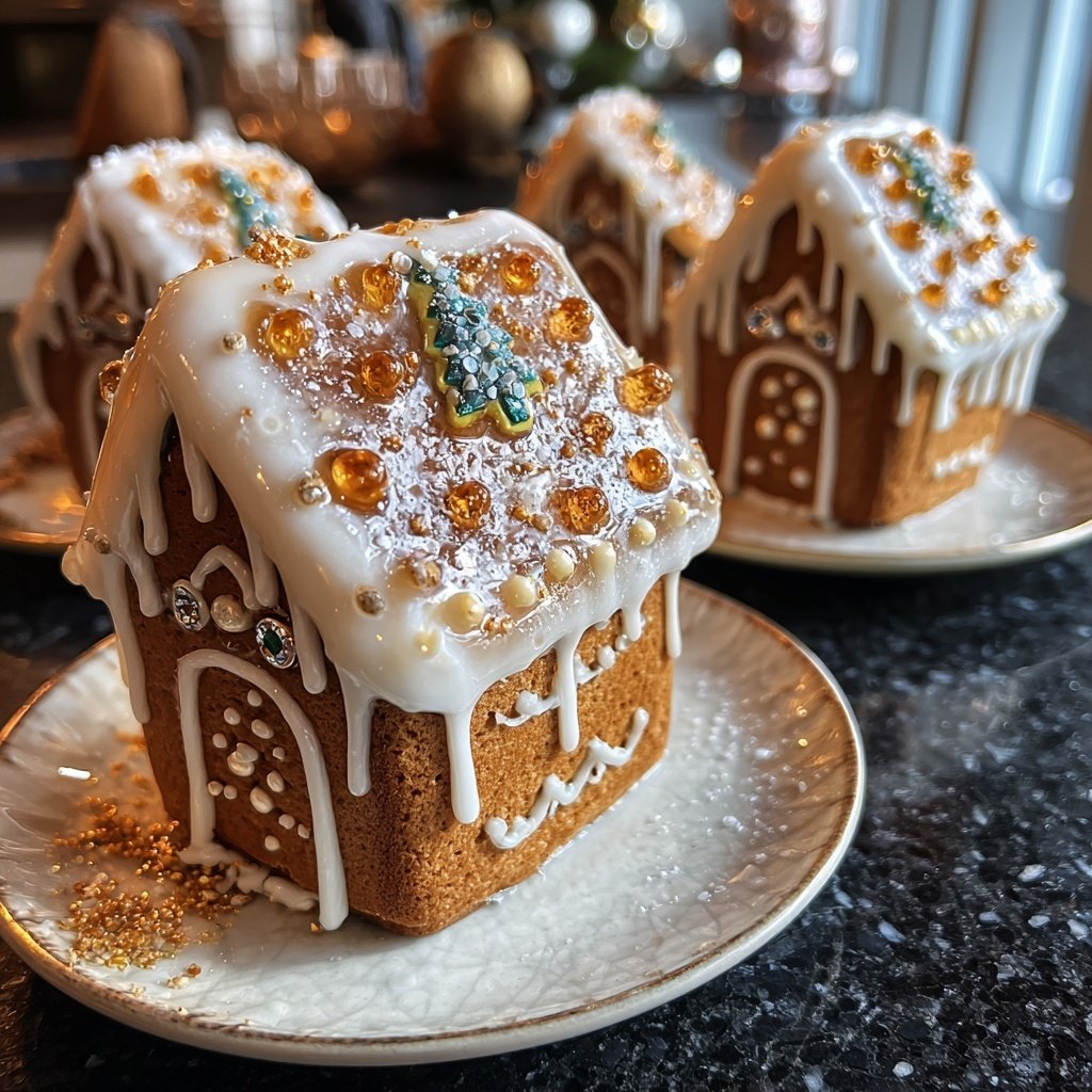 Lebkuchenhaus mit Königlicher Glasur