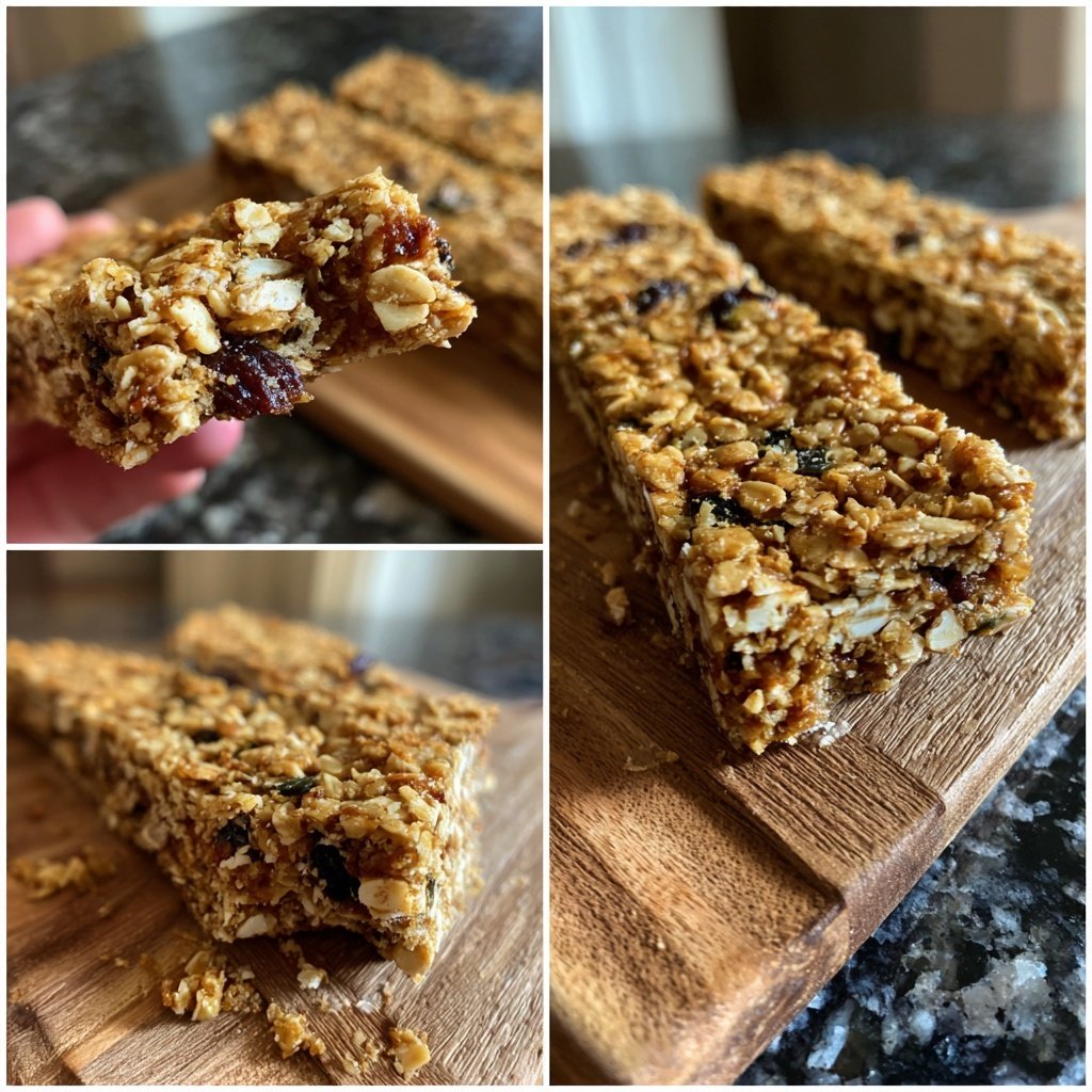 Drei Zutat Gesunde Energie Riegel