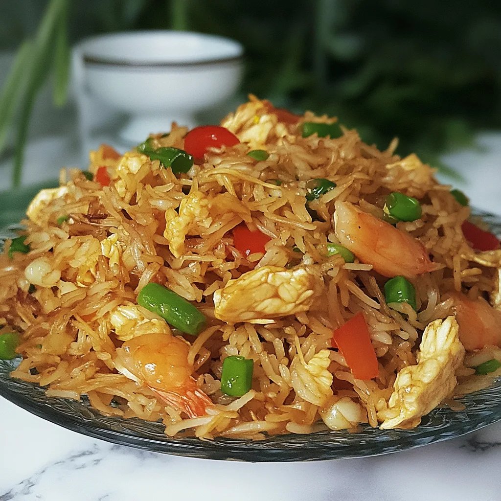 Kinesiskt stekt ris: Ett fantastiskt ultimativt recept