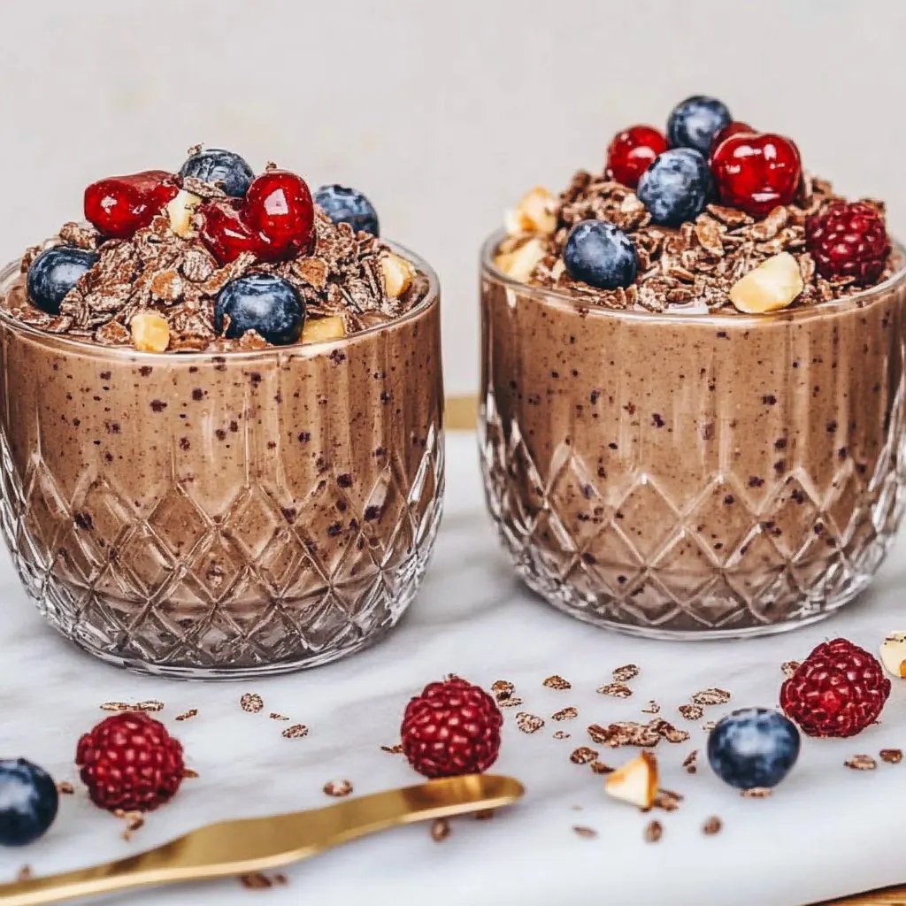 Övernattningshavre med kakao: Ett fantastiskt ultimat recept