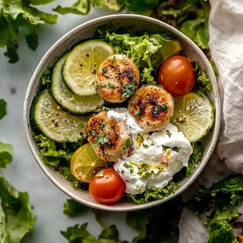 Grekiska kycklingköttbullar: Ett fantastiskt ultimata recept