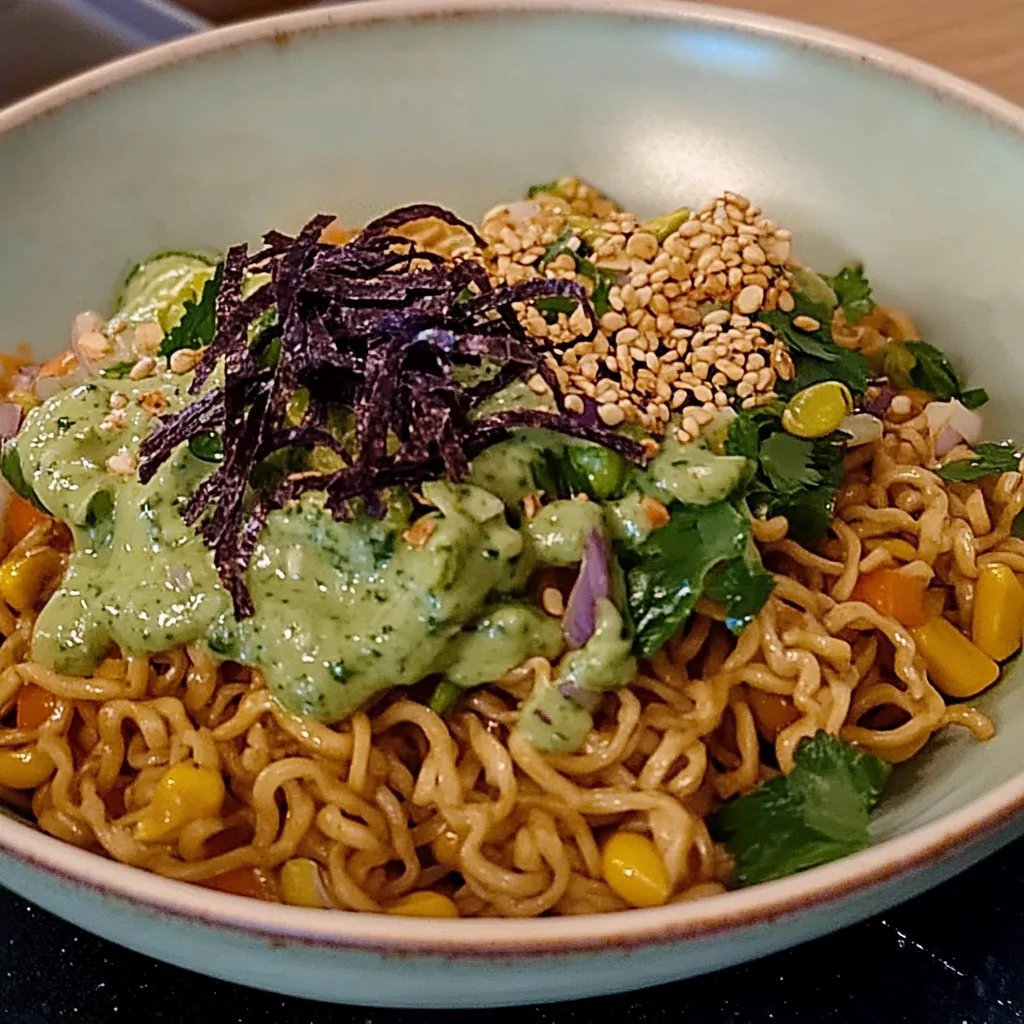 Nudelsallad med den godaste såsen: Ett underbart, ultimat recept