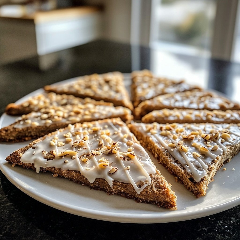 Glasierte Spekulatiusplätzchen