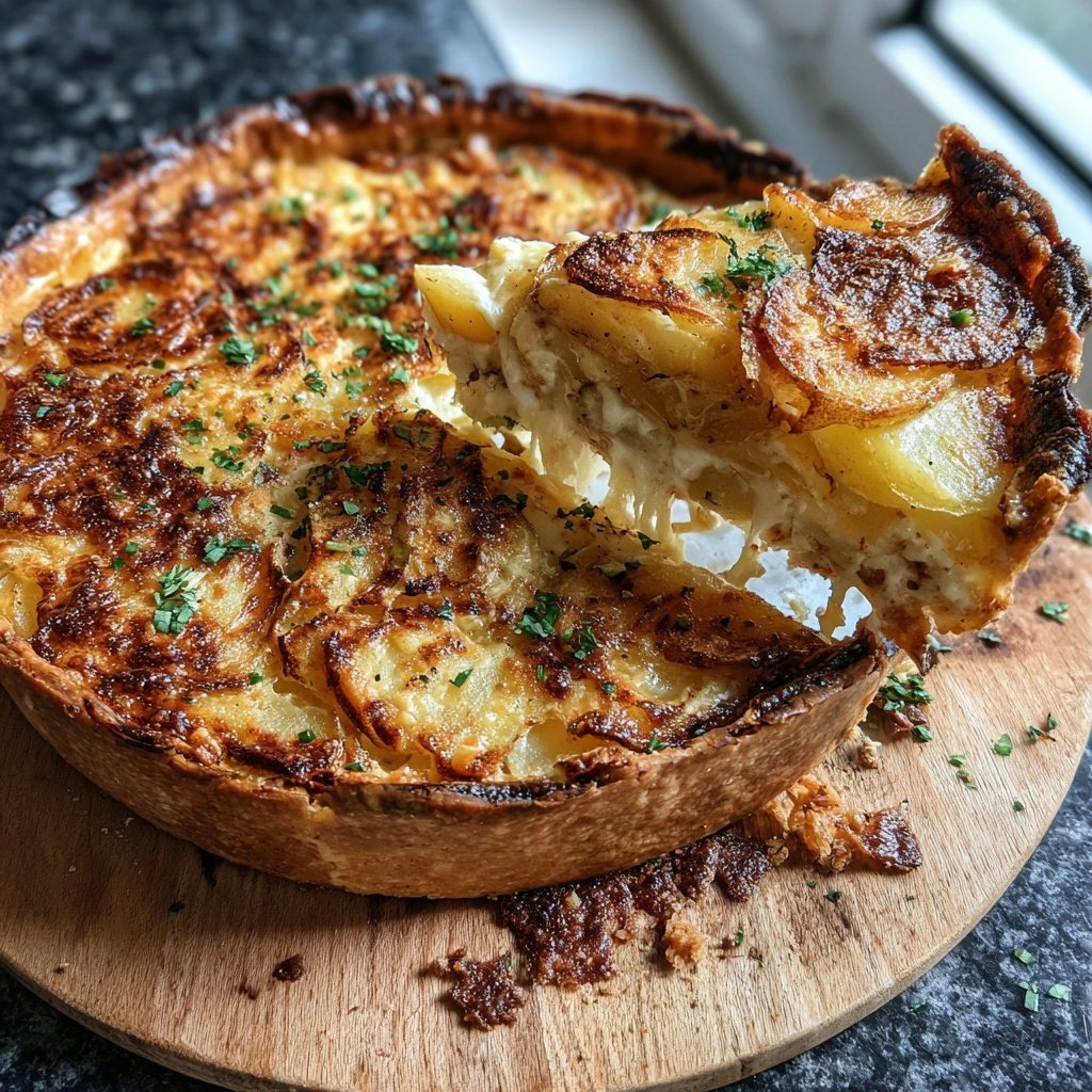 Einfache Kartoffel-Pie Rezept
