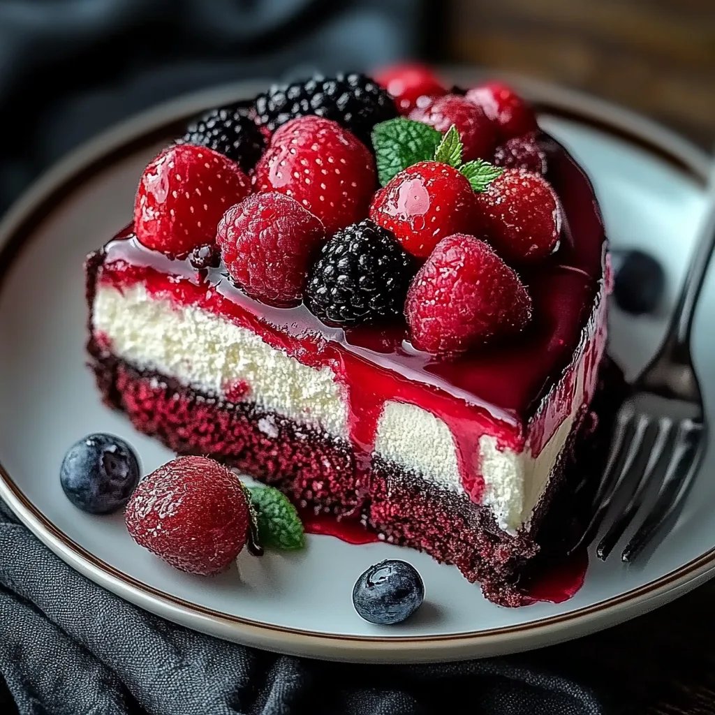 Röd sammet jordgubbscheesecake: En fantastisk ultimativ dessert