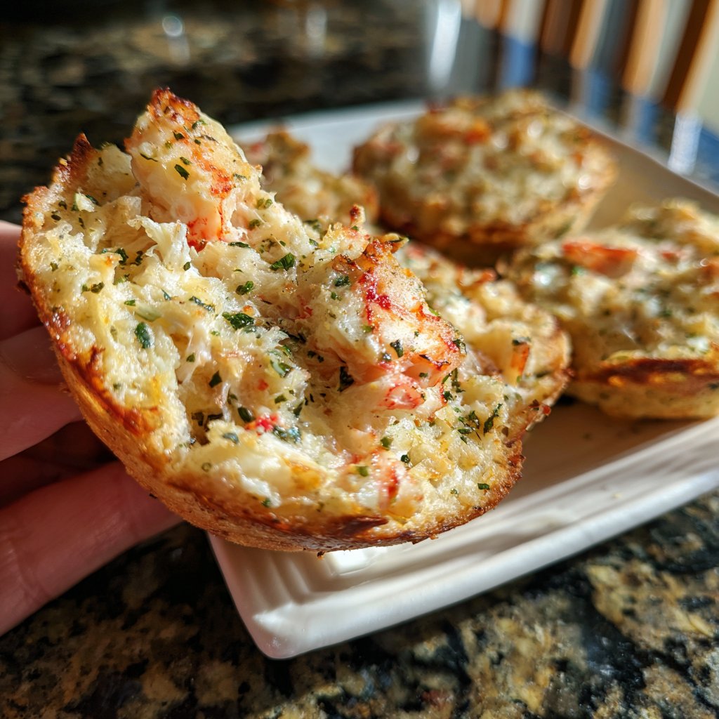 König Krabbe Appetizers Mini Torten