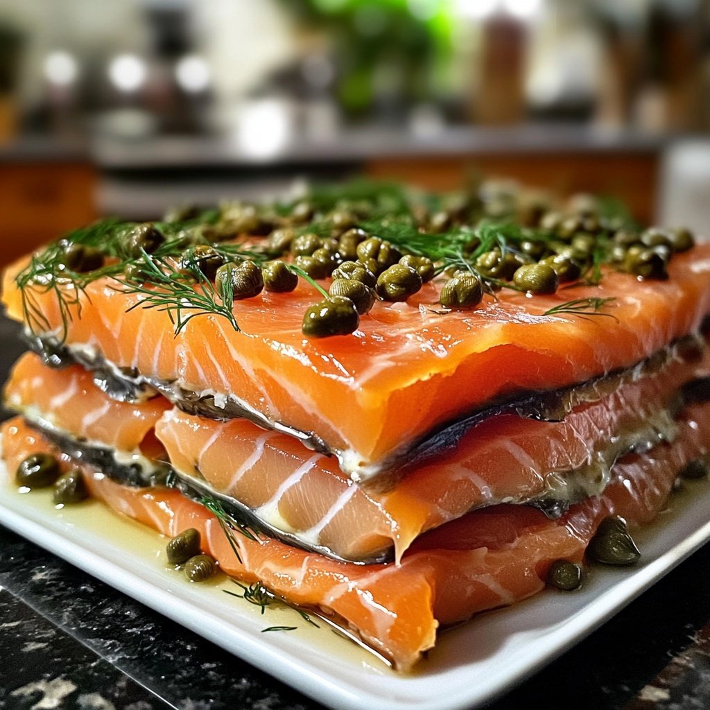 Geräucherter Lachs Appetizer Häppchen