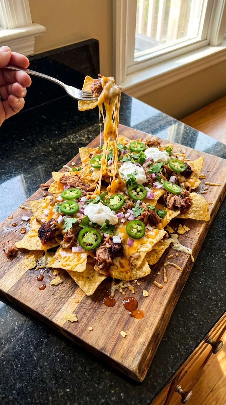 Pulled Pork Nacho Überraschung